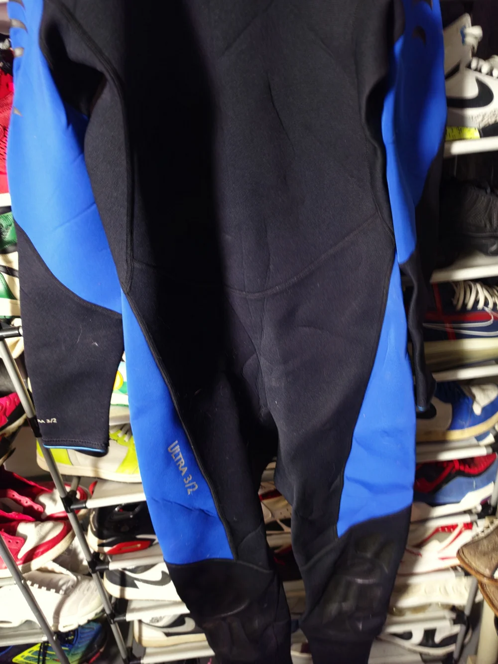 🔥 Men’s Blue & Black Oceanic XL Wetsuit Swim Dive Gear